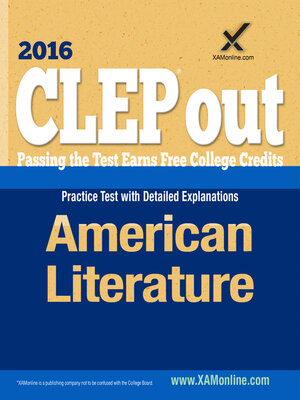 cover image of CLEP American Literature